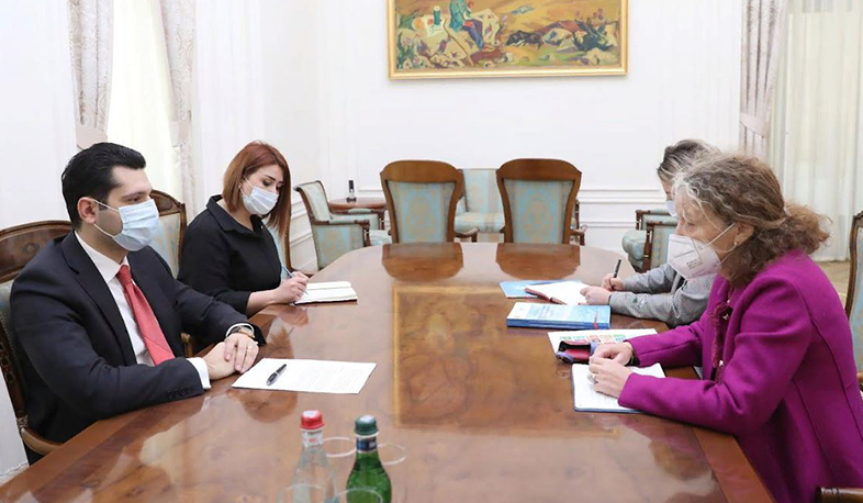 Hambardzum Matevosyan receives acting UN Resident Coordinator