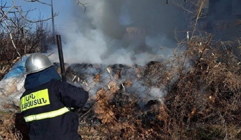 «Խոր Վիրապ» արգելավայրի տարածքում բռնկված հրդեհը մարվել է, կան մի քանի ծխացող օջախներ