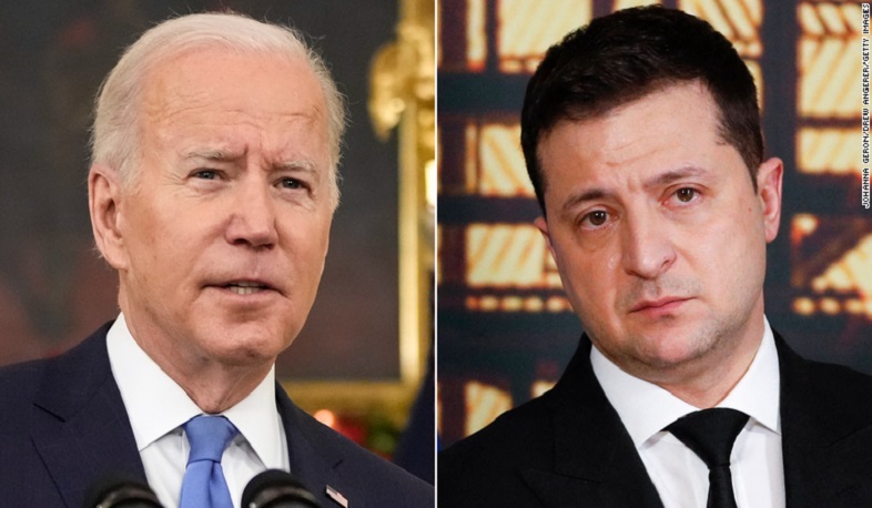 Բայդենը Զելենսկուն հիշեցրել է հակամարտության կարգավորման նորմանդական ձևաչափի մասին