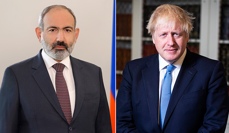 Boris Johnson sends congratulatory message to Nikol Pashinyan