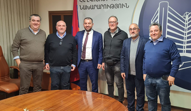 Bir neçə İtaliya şirkəti Ermənistanda investisiya etməyi planlaşdırır: Vahan Kerobyan