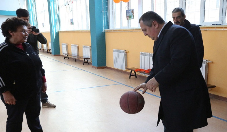 Կարեն Գիլոյանն այցելել է Գորիսի մանկապատանեկան մարզադպրոց