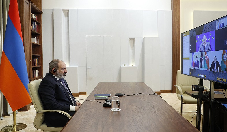 Տեղի է ունեցել Նիկոլ Փաշինյանի, էմանուել Մակրոնի, Շառլ Միշելի և Իլհամ Ալիևի հեռավար հանդիպումը