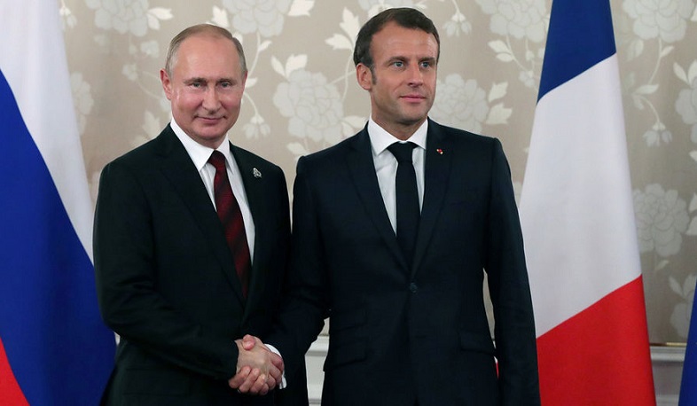 Macron leaves for Moscow to discuss situation in Ukraine with Putin