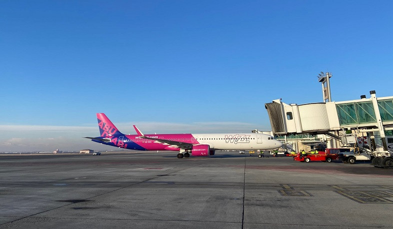 Wizz Air Abu Dhabi начала выполнять полеты по направлению Абу-Даби- Ереван- Абу-Даби