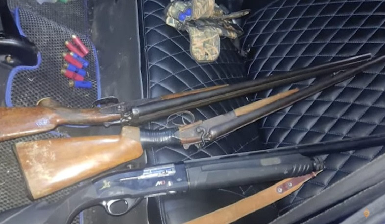 Տաշիրի ոստիկանները ապօրինի պահվող հրացաններ են հայտնաբերել