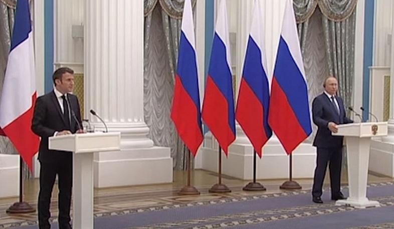 Պուտին-Մակրոն հանդիպմանը քննարկվել է նաև ԼՂ շուրջ իրավիճակը