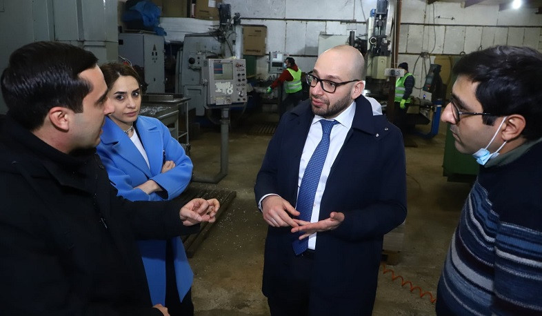 էկոնոմիկայի նախարարի տեղակալը ծանոթացել է «Սի Էն Սի Մետալ Մանուֆակթուրինգի» արտադրական հնարավորություններին