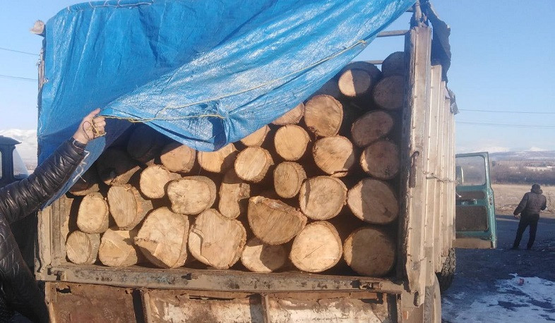 Հայտնաբերվել է ապօրինի փայտանյութի տեղափոխման 2 դեպք. շրջակա միջավայրին հասցված վնասը կազմել է 702 հազար դրամ