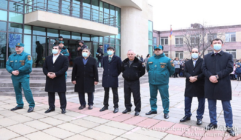 Արագածոտնի մարզային փրկարարական վարչությունն այսուհետ իր աշխատանքները կկազմակերպի վերանորոգված շենքում