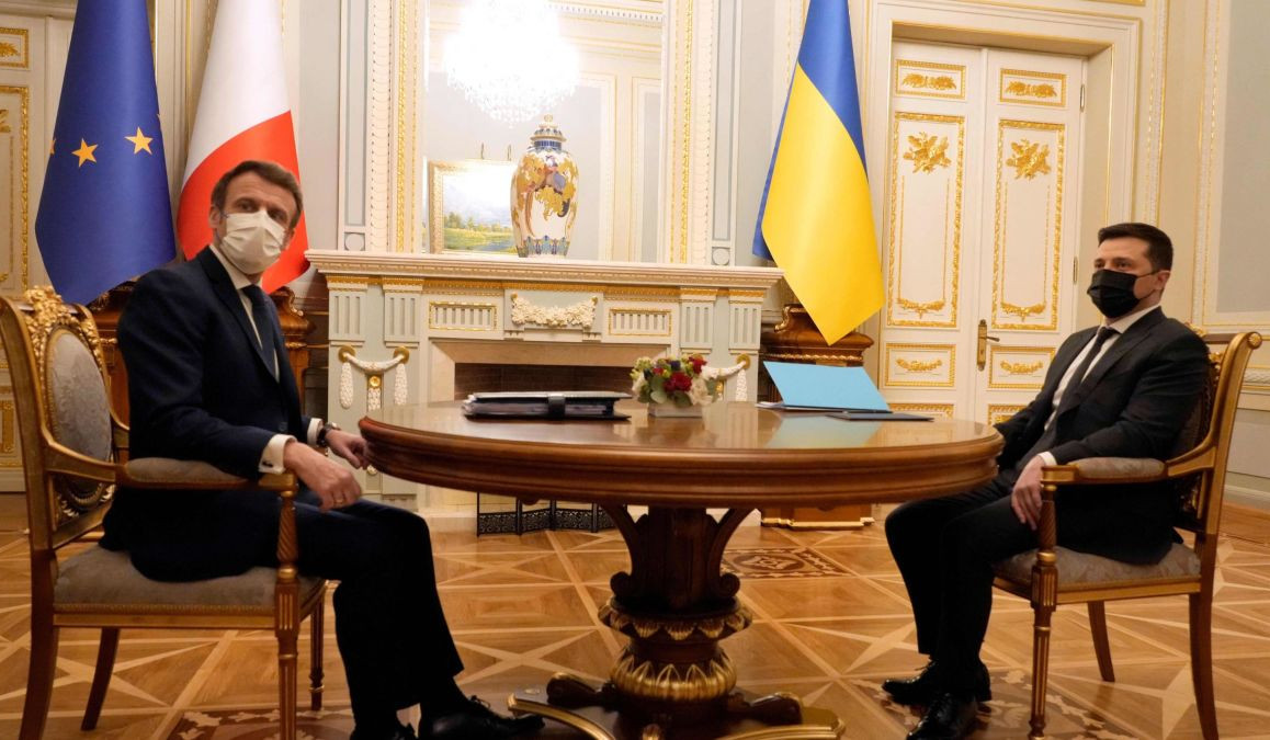 Макрон заявил о подтверждении Путиным и Зеленским приверженности Минским соглашениям
