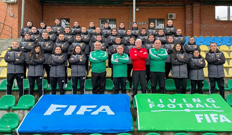 FFA referees are having a training camp in Russia