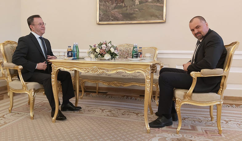 To further develop friendly relations between Armenia and Poland: Ambassador Samvel Mkrtchian met Jakub Kumoch