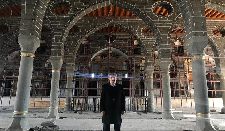 Garo Paylan visited Armenian St. Giragos Church in Diyarbakir