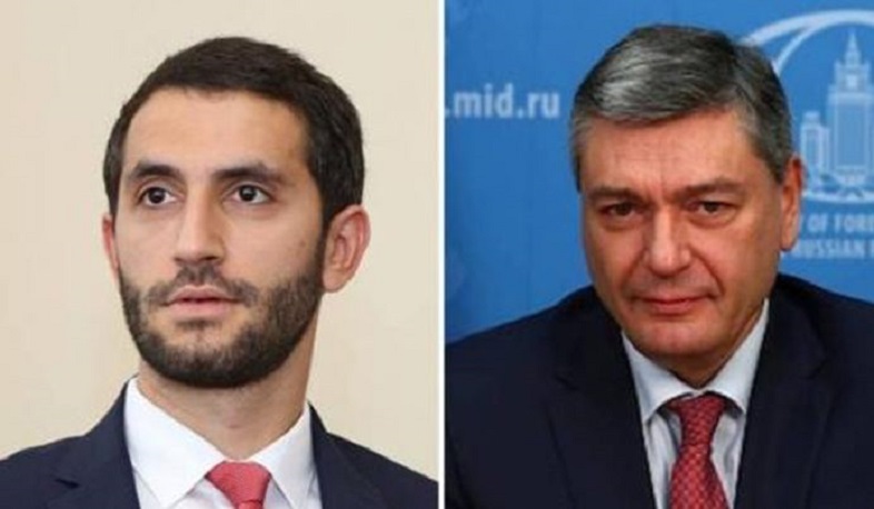 Рубен Рубинян и Андрей Руденко обсудили процесс нормализации армяно-турецких отношений