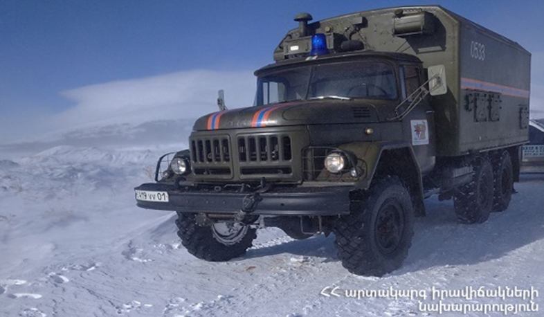 Փրկարարներն արգելափակումից դուրս են բերել 16 բեռնատար