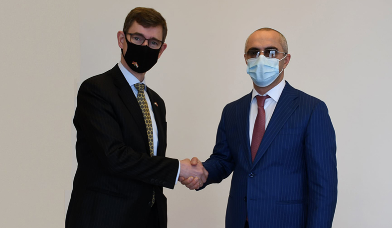 Էդվարդ Հովհաննիսյանն ընդունել է ՀՀ-ում Նիդեռլանդների դեսպան Նիկոլաս Սխերմերսին