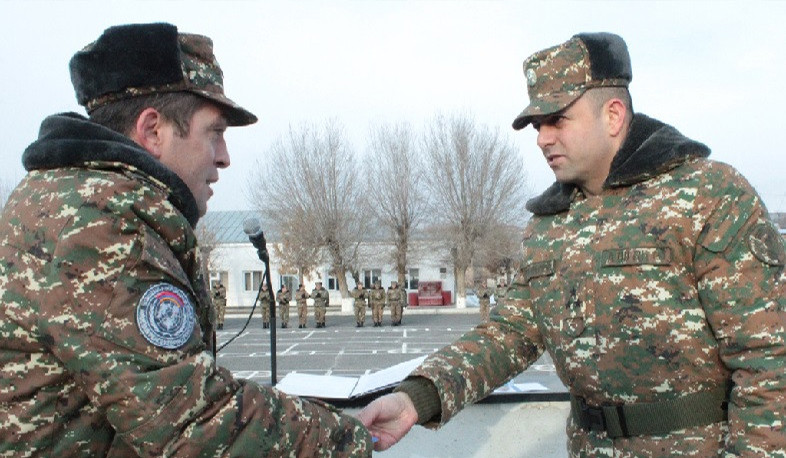 Silahlı Qüvvələrin sülhməramlı briqadasında təntənəli tədbir