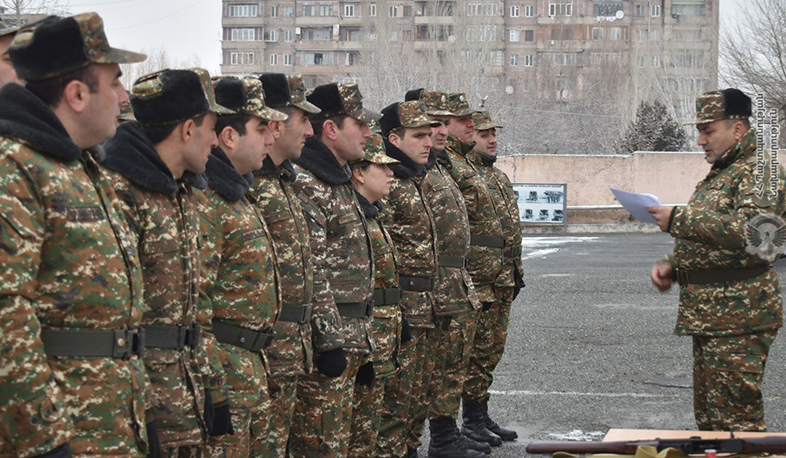 Զորամասերում անցկացվել են անվտանգության կանոնների պահպանման պարապմունքներ