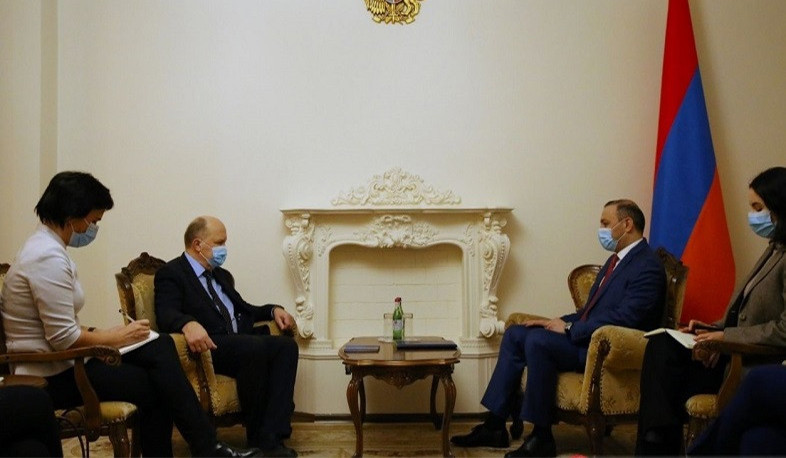 Vice President of Euronest PA praised process of democratic reforms in Armenia