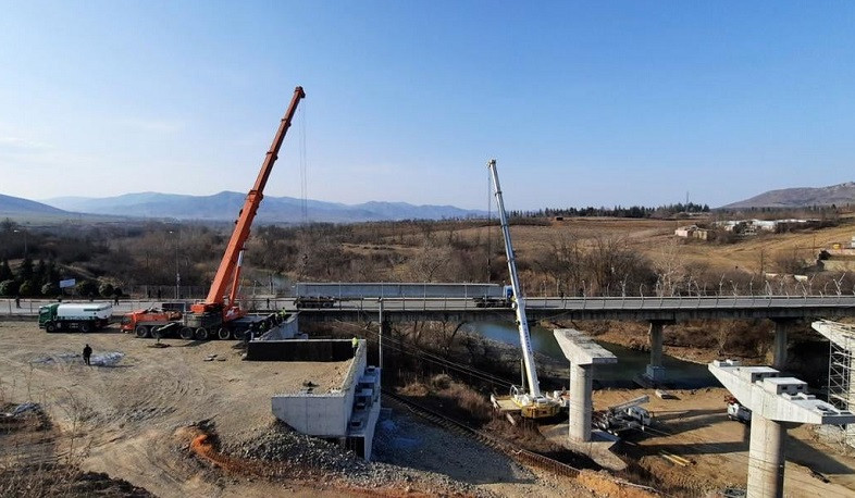 Բագրատաշենի սահմանային հսկողության անցակետում նոր կամրջի կառուցման աշխատանքներն ընթացքի մեջ են