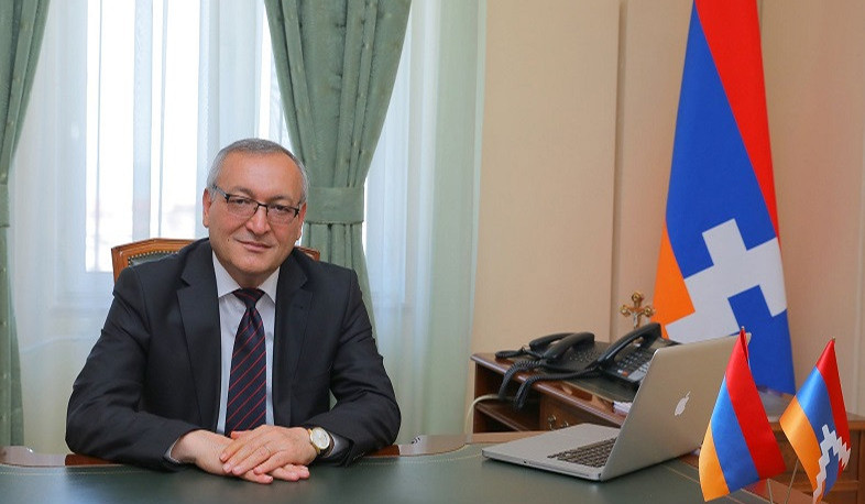 Speaker of Artsakh Parliament congratulated the people of Donbas on occasion self-determination of LPR and DPR