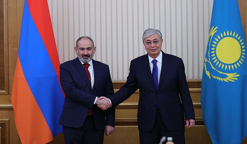 Рад, что наконец кризисные механизмы ОДКБ заработали: Пашинян на встрече с Токаевым