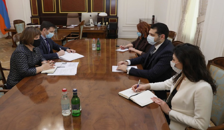 Համբարձում Մաթևոսյանը և Նաթիա Նացվլիշվիլին քննարկել են համագործակցության զարգացման ուղղությունները