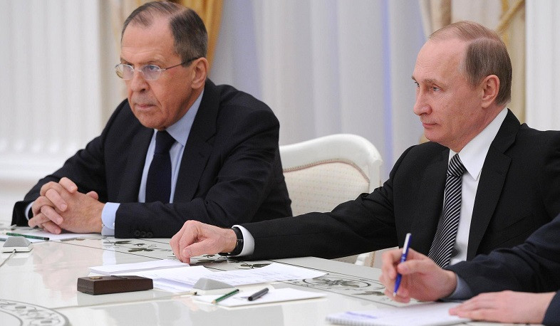 EU imposed sanctions on Putin and Lavrov