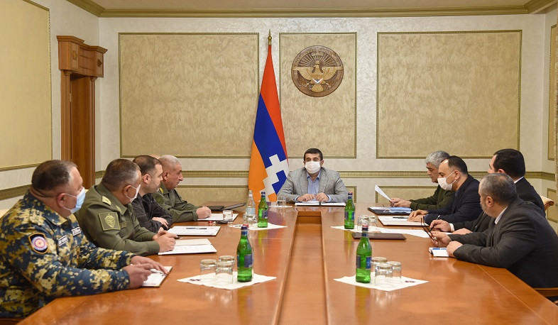 Араик Арутюнян созвал заседание Совета безопасности. Были уточнены предстоящие планы