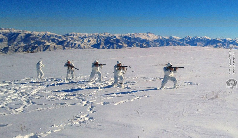 Մարտավարական մասնագիտական պարապմունքներ` հատուկ նշանակության ստորաբաժանման զինծառայողների հետ