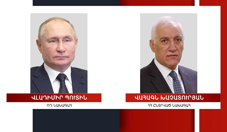 Վլադիմիր Պուտինը շնորհավորել է Վահագն Խաչատուրյանին