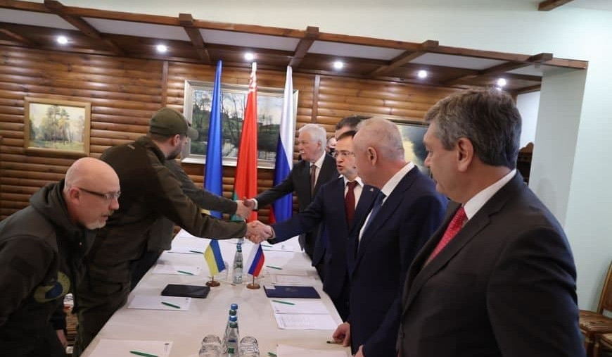 Ռուսաստանի և Ուկրաինայի պատվիրակությունների հանդիպումը մեկնարկել է