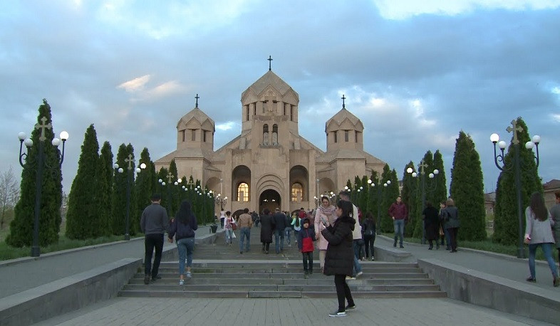 Քաղաքապետը հանձնարարեց Սբ Գրիգոր Լուսավորիչ եկեղեցու առջևի հատվածում շատրվաններ կառուցել