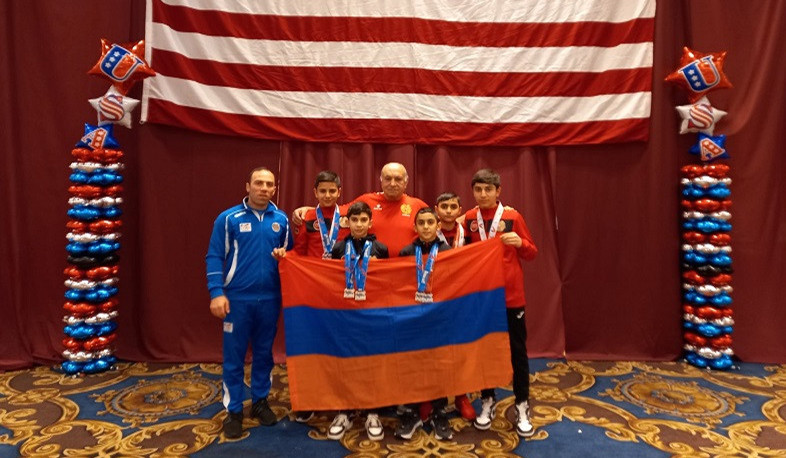 Քաղաքապետը շնորհավորեց Շենգավիթի մարզադպրոցի սաներին՝ Լաս Վեգասի մրցումներից մեդալներով վերադառնալու առթիվ