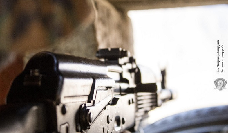 Ադրբեջանի ԶՈՒ-ն կրակ է բացել հայ-ադրբեջանական սահմանի արևմտյան հատվածում տեղակայված հայկական դիրքերի ուղղությամբ. ՊՆ