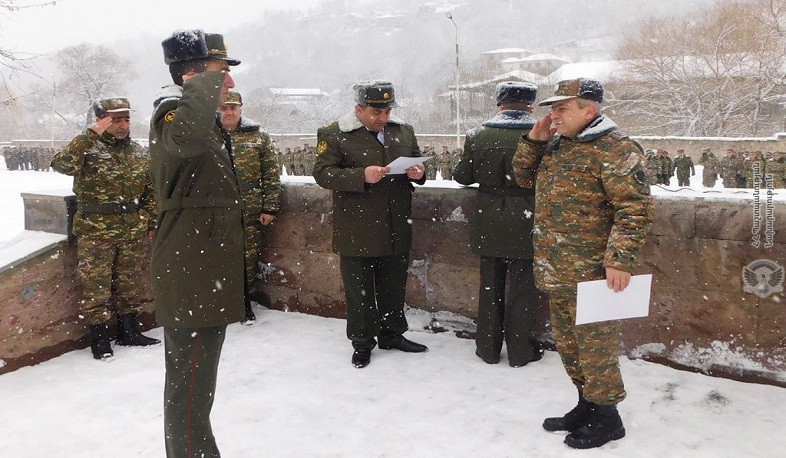 Նշվել է զորամասի կազմավորման տարեդարձը