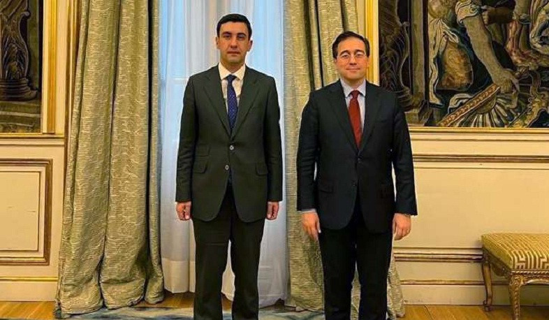 Դեսպան Սոս Ավետիսյանն Իսպանիայի ԱԳ նախարարին ներկայացրել է Արցախում տիրող հումանիտար իրավիճակը