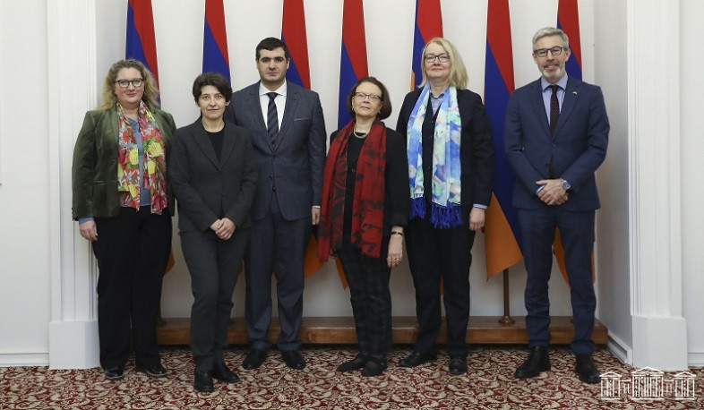 Arman Yeghoyan Receives a Group of Ambassadors Accredited to Armenia