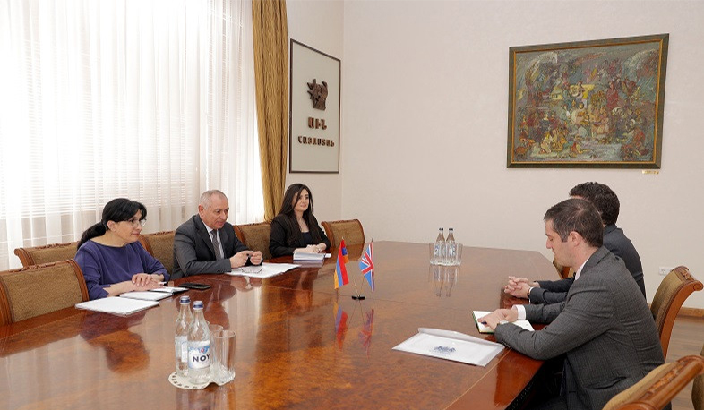 ՀՀ ԱԻ նախարարը և ՄԹ դեսպանը քննարկել են արտակարգ իրավիճակների բնագավառում հայ-բրիտանական համագործակցությանն առնչվող հարցեր