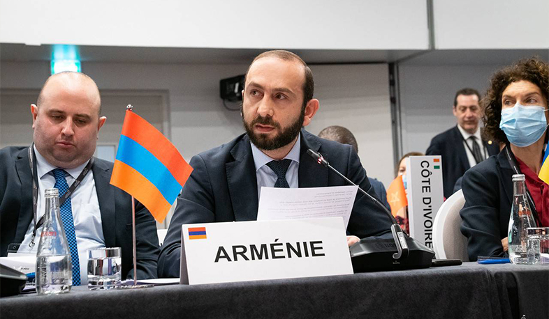 В ходе 40-й Министерской конференции франкофонии Арарат Мирзоян обратил внимание присутствующих на действия Азербайджана, направленные на создание гуманитарного кризиса в Нагорном Карабахе