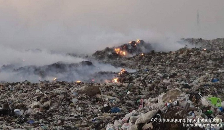 2021 թվականին Հայաստանի աղբավայրերում գրանցվել է 82 հրդեհ