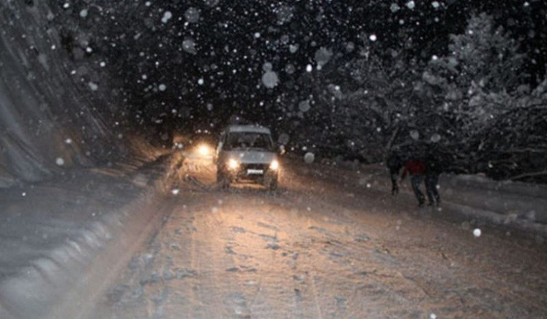 Հանրապետության ողջ տարածքում տեղում է ձյուն. խորհուրդ է տրվում երթևեկել միայն խիստ անհրաժեշտության դեպքում