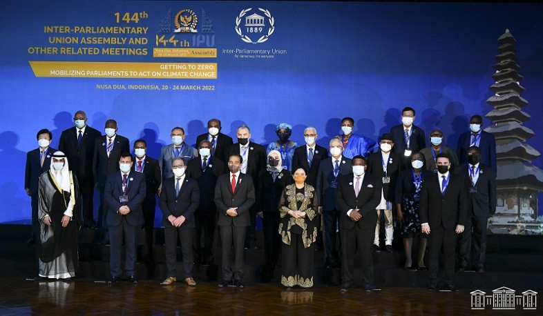 Alen Simonyanın rəhbərlik etdiyi nümayəndə heyəti Parlamentlərarası İttifaqın 144-cü Assambleyasında iştirak edib