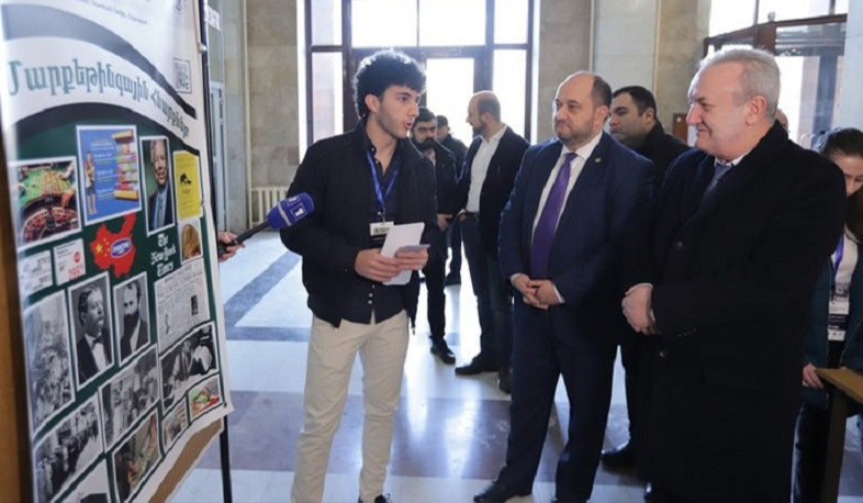 Արայիկ Հարությունյանը մասնակցել է Համադպրոցական գիտության 2-րդ փառատոնի բացման արարողությանը