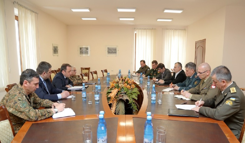 Situation in Artsakh presented to military attachés