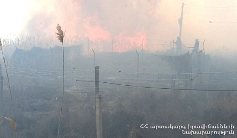 Հրդեհ Մեծամոր քաղաքում