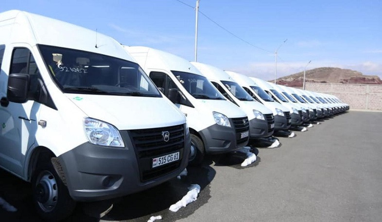 150 նոր միկրոավտոբուս կսպասարկի Կոտայքի մարզը