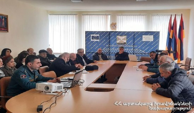 Բնակչության պաշտպանության կազմակերպումը խոշորացված համայնքներում. ԱԻՆ-ն ուսումնավարժանք է անցկացրել