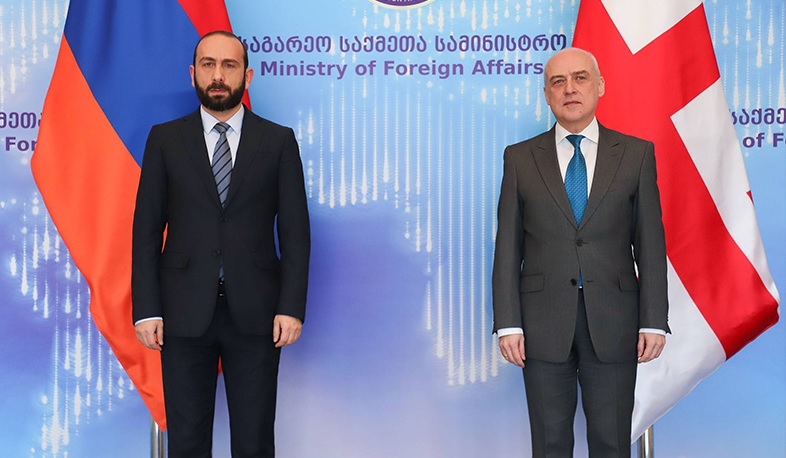 Ararat Mirzoyan and David Zalkaliani discussed regional and international security issues